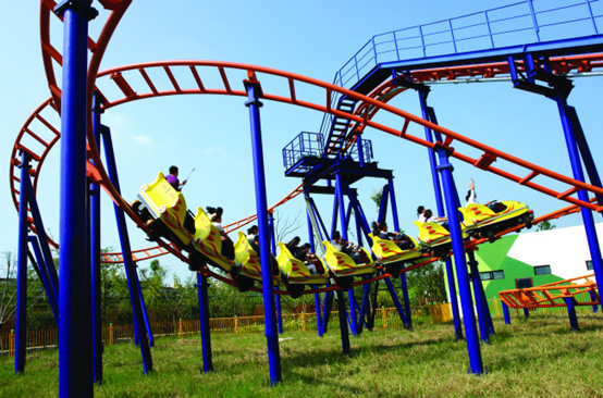 New products Fire Phoenix, family roller coaster struck