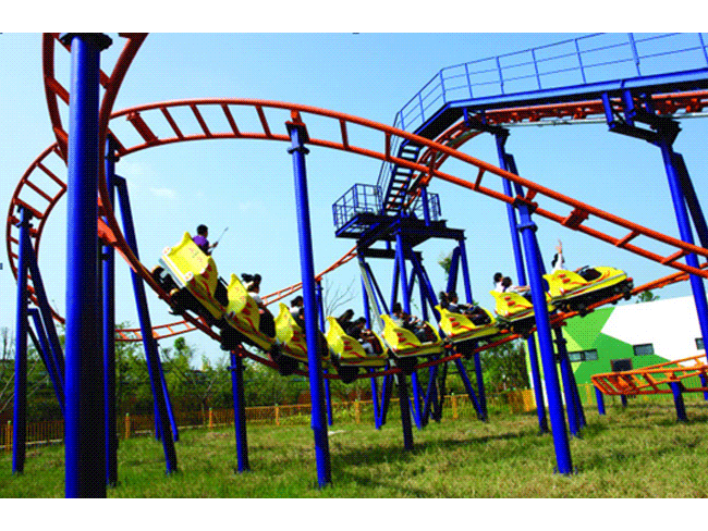 Family roller coaster rides