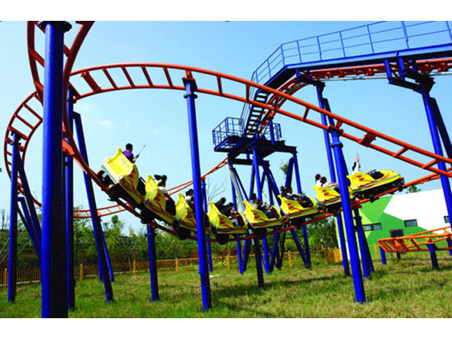 Family roller coaster rides